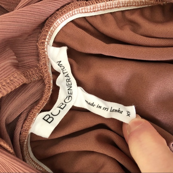 BCBGeneration Mauve A-Line Dress - Picture 5 of 6